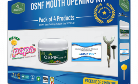 Award winner GMP Certified FDA Approved Natural Ayurvedic Product by OSMF Mouth Opening Kit