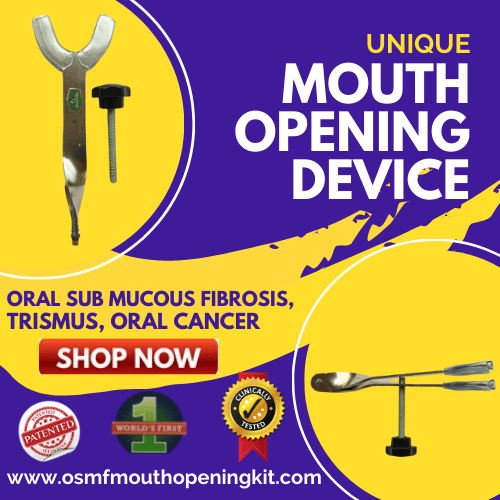 UNIQUE Mouth Opening Exerciser Device Is One of the Best Mouth Jaw Opener Heister by OSMF Mouth Opening Kit